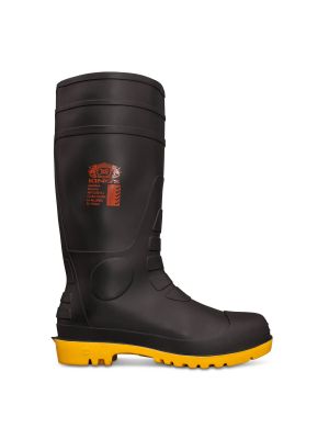 King's Black Safety Gumboot With Penetration Protection