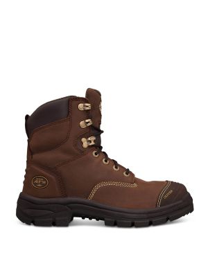 150mm Brown Lace Up Boot
